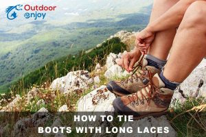 How to Tie Boots with Long Laces
