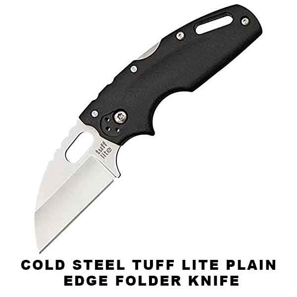 Cold Steel Tuff Lite Plain Edge Folder Knife