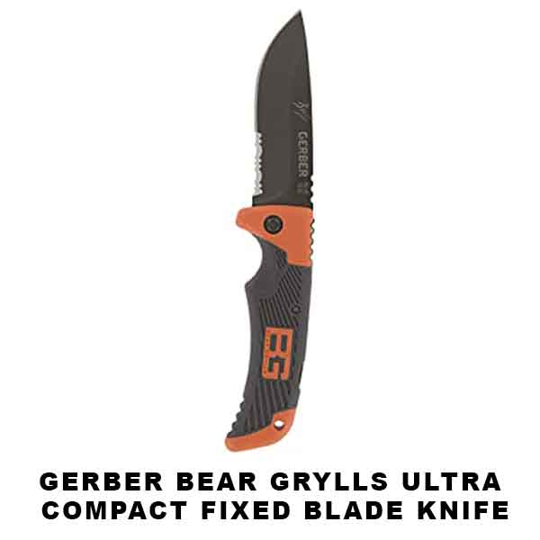 Gerber Bear Grylls Ultra Compact Fixed Blade Knife