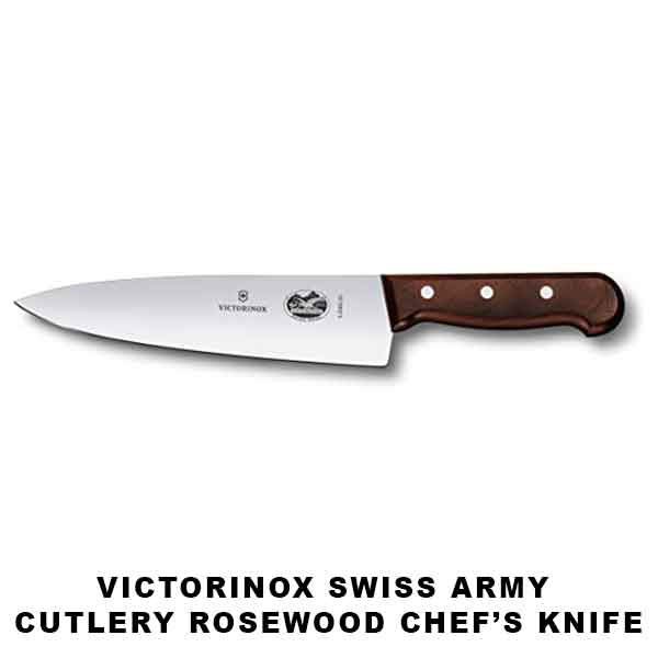 Victorinox Swiss Army Cutlery Rosewood Chef's Knife