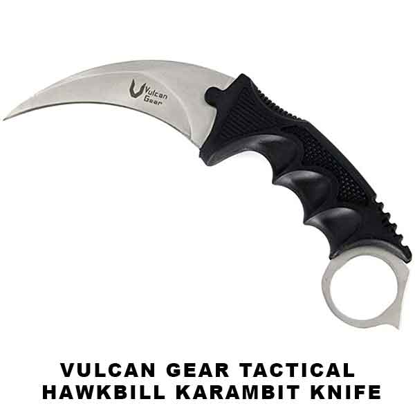 Vulcan Gear Tactical Hawkbill Karambit Knife